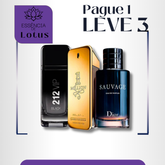 QUEIMA DE ESTOQUE - 3 Perfumes Masculinos Importados (100ml cada) - Sauvage Dior l One Million l 212 VIP Black