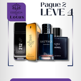 Kit 4 Perfumes Masculinos Importados (100ml cada) - Sauvage Dior l One Million l 212 VIP Black  l Bleu De Chanel [ ÚLTIMAS UNIDADES )