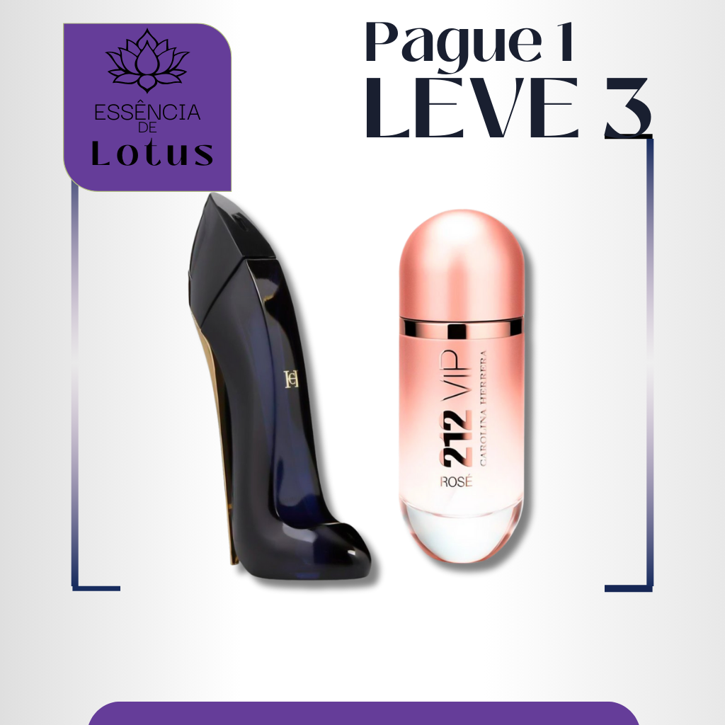 Combo de Perfumes Good Girl & 212 VIP Rosé